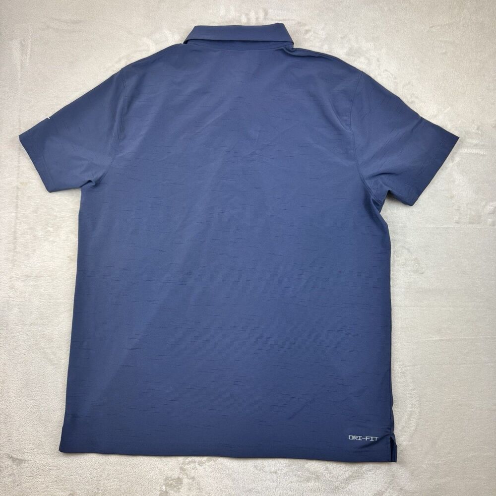 Nike Dallas Cowboys Mens XL Polo Shirt Navy Blue Dri-FIT NFL Football Golf - Picture 5 of 7